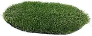 Outanaya Faux Grass Rug Synthetic Turf Patch for Outdoor Decor for Table Centerpieces Manhole Covers Low Maintenance Fake Grass Mat for DIY Projects Events