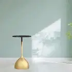 Small Round Side End Table Bedside Plant Stand for Office Indoor Living Room