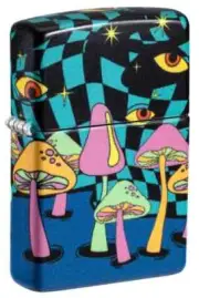 Zippo Mushroom Party Design Glow in the Dark 540 Color 46564