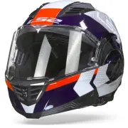 FF900 Valiant II Citius Gloss White Blue Modular Helmet