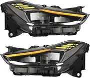 Upgrades Adaptive Matrix Full LED Headlights Compatible for Maserati Ghibli M157 Pre-Facelift 2014 2015 2016 2017 Car Light