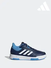 adidas Blue/White Tensaur Sport Lace Up Trainers (K95083) | $69