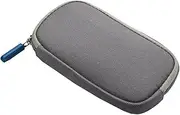 Zipper Headphone Carrying Case Storage Bag Pouch Compatible Bose QC20 QC 20 QC20i QC 20i QuietComfort 20 Headphones (Grey)