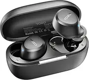 TOZO New Version A1 Wireless Earbuds Bluetooth 5.3 in Ear Light-Weight Headphones Built-in Mic Calls IPX5 Waterproof,Immersive Premium Sound Connection Headset with Charging Case,32 Preset EQs via APP