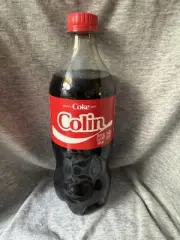 Share a Coke with Colin 2025 Personalized Gift Coca Cola Bottle 20oz
