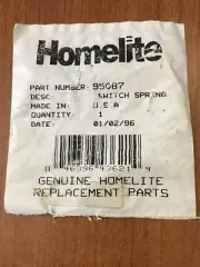 Homelite 95087 Switch Spring