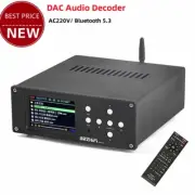 DV20C-BT DAC Audio Decoder Turntable USB Flash Drive DSD Music Player Bluetooth5