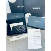 在飛比找蝦皮購物優惠-保證正品 全新 現貨 Chanel 香奈兒 ㄇ字拉鏈 零錢包