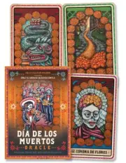 DIA DE LOS MUERTOS ORACLE SET Card Deck Book Tarot Day Of The Dead Santa Muerte