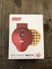 DASH Mini Waffle Maker 4" Red