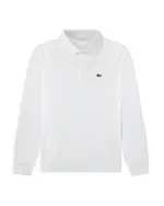 Lacoste Boys' Long Sleeve Pique Polo - Big Kid