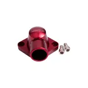 Aeroflow Brand Billet Thermostat Housing Red Suits for Chevy SBC / BB