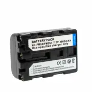 Battery for Sony NP-FM30 NP-FM50 FM55H NP-QM50 NP-QM51 BC-VM10 BC-VM50 BC-V615
