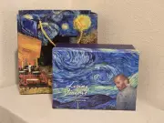 Tea cup and saucer With Starry Night Painting By Vincent Van Gogh