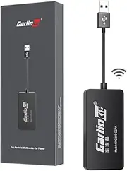 CarlinKit Aftermarket Wireless CarPlay/Android Adapter, Only for Aftermarket Car Radio with Android System, Support Online Update, Apple Android Screen mirroring, Plug & Play, Screen Mirroring