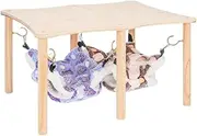 B Baosity Guinea Pig Hammock Hanging Hammock Bed Nest Hideout for Small Animals Sugar Glider Bunny