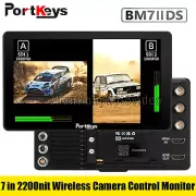 PortKeys BM7IIDS 7" 2200nit SDI Wireless Camera Control Monitor for Cameras DSLR
