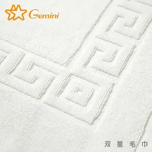 【双星毛巾Gemini】卍字邊浴墊｜飯店腳踏墊 腳踏墊 地墊 踏墊 五星飯店腳踏墊 毛巾地墊 飯店 浴室毛巾腳踏