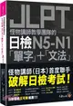 怪物講師教學團隊的JLPT日檢N5-N1「單字」+「文法」（附「Youtor App」內含VRP虛擬點讀筆+防水書套）