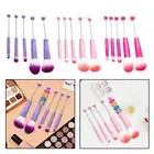 5 Pieces Makeup Brushes Set Blending and Lips Exquisite Blush Brush Make up