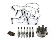 Ignition Wires Cap & Rotor Spark Plugs for Honda 95-97 Accord V6 2.7L (for: Honda)