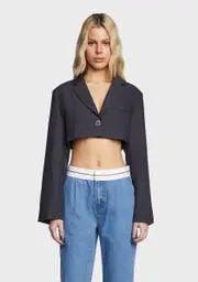 [Edikted] Amira Cropped Oversized Blazer