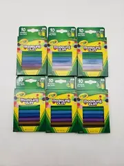 lot of 6 Crayola Modeling Clay 10 sticks of clay 3 oz pack