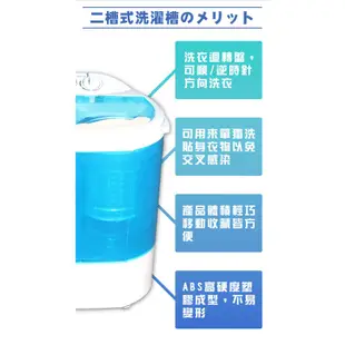 限區配送 附發票＊元元家電館＊日本 TAIGA 迷你雙槽柔洗衣機 CB1062