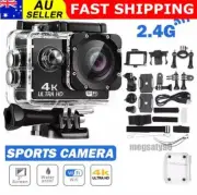 4K Sport Go Pro 170° Action Camera Ultra HD 20MP WiFi Waterproof +Remote Control