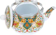 MAGICLULU 1Pc Enamel Teapot Thickened Kettle for Kitchen Tea House Suitable for Stovetop Induction Cooking Safe for Boiling Water and Serving Tea