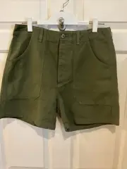 Citizens of Humanity Surplus Madeline Relaxed Patched Pocket Shorts Cactus 28