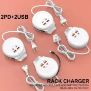 5.1A Multiport USB C Fast Charger Desktop Power Strip Socket Type C Wall Charger