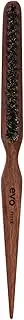 evo Tyler Natural Bristle Teasing Brush - For Styling & Polishing - Reduce Frizz & Adds Shine