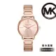 【Michael Kors 官方直營】Portia 晶鑽小秒針錶盤女錶 玫瑰金不鏽鋼鍊帶 手錶 36MM MK3640