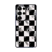 Galaxy S25 Ultra Impact Magnetic Case Witchy Checkered Print