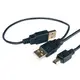 【 大林電子 】 PRO-BEST 柏旭佳 24K鍍金 USB轉接線 A公 2-Mini 5P/1.2M USB-CBL-YBL-1.2