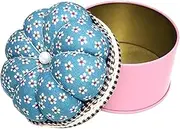 Pin Cushion,Sewing Needle Cushion - Pumpkin Shaped Pin Cushion with Storage Box Sewing Pincushions for Needlework