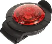 Kisangel - Glowing Light for Pet Dog Night Lamp LED Dog Waterproof Dog Lamp Leash Safety Light Clip on Dog Collar Light Night Safety Lamp Night Running Light Plastic Red