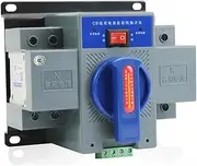 KLVN 220V Dual Power Automatic Transfer Switch 2P 63A switchgear Switch CB Class ATS Home Single Phase CB Level ATS 50~60HZ