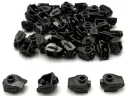 Lego 50 New Pearl Dark Gray Minifigure Hand Armor Pieces