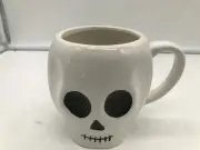At Home Ceramic 16oz Halloween Skull Coffee Mug BB02B43031