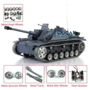 Henglong 1/16 Scale 7.0 German Stug III RTR RC Tank 3868 W/Metal Wheels BB Unit