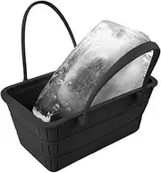 Ice for Parties, Silicone Drink Bucket with Handle, Large Capacity, Ice Blocks Mould and Supplies for Pool Fishing Tours Picnics Melting Prevention System: Beach Trips Camping Trips