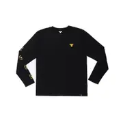 Fallen Footwear Men Circle Logo L/s Tees Regular Fit Black/Yellow