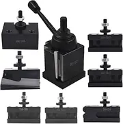 findmall Bxa 250-222 Tool Post Set Wedge Type Quick Change Turning and Facing Holders Fit for Lathe (8)