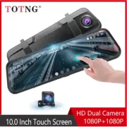 10 Inch Mirror Camera for Car Touch Screen Video Recorder Rearview Mirror