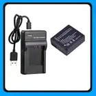 Battery + USB Micr Charger For DMW-BLE9E Panasonic Lumix DC-ZS200 DC-TZ90 DC-GX9