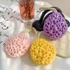 Honeycomb Sponge Bath Ball Exfoliating Shower Puff Cleaning Brush Women