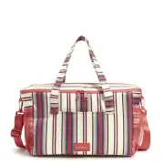 Vera Bradley Women's Recycled Ripstop Family Cooler Bohemian Stripe One Size