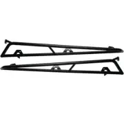 Dragon Fire Racing Black Pair Racepace Nerf Bars